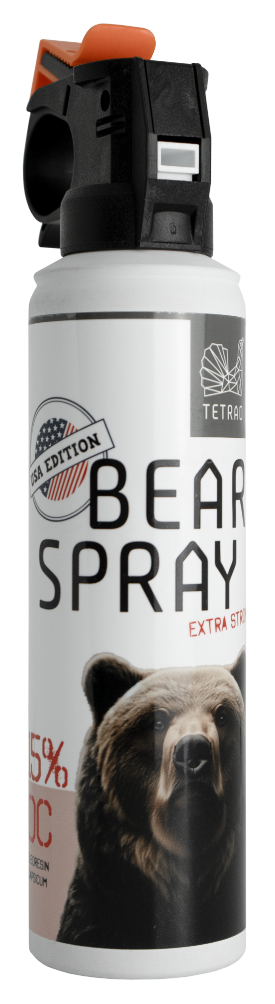 Obranný sprej proti medveďom TETRAO Bear Spray USA edition 150 ml  